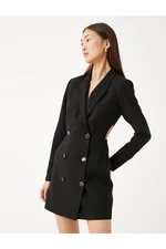 Koton Jacket Dress Double Breasted Window Detail