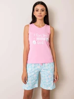 Pink and blue pajamas by Beatrix