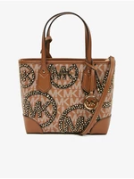 Brown Women's Small Handbag Michael Kors Eva - Ladies