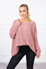 Sweater Oversize dark pink