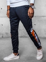 Men's joggers, navy blue, Dstreet