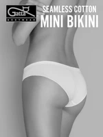 Briefs Gatta 41595 Seamless Cotton Mini Bikini S-XL white/white white