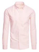 Men's Solid Pink Dstreet Shirt