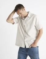 Celio Linen Shirt Basurf - Men