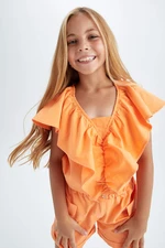 DEFACTO Girl V Neck Sleeveless Crop Top