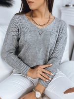 Women's sweater DARIA light gray Dstreet