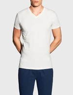 Men's T-shirt Gant V neck white