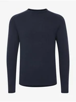 Dark blue ribbed sweater Blend Norun - Men
