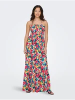 Green-pink Women Floral Maxi-Dresses JDY Starr - Ladies