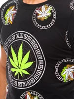 Dstreet black men's T-shirt