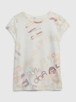 GAP Kids T-shirt with logo - Girls