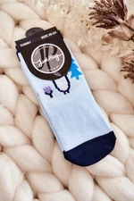 Kids classic cotton socks Blue