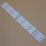 645mm TV LED Light Bars For Samsung UE32J5500AK UE32J5500AU UE32J5500AW UE32J5502AK Backlight Strip Kit 7 LED Lamps Lens 4 Bands