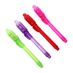 Magic Color Pen Luminous Light Pen Lnvisible Luminous Pen LED Lamp Pen Invisible Ink Pen 2 In 1 Light Pen Luminous Pen