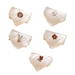 Baby Towel Cotton Washcloth Sweat Absorbent Towel Infant Bib for Eating Drooling