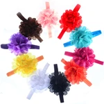 10PCS Hot Sale Baby Girl Elastic Hairband Children Hair Wear For Kids Head Band Flower Headband Baby Hair Accessories