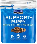 FISH4DOGS Maškrty pre šteniatka na podporu trávenia s kúskami bielej ryby a prebiotikami 150g FISH4DOGS Maškrty pre šteniatka na podporu trávenia s kúskami bielej ryby a prebiotikami 150g