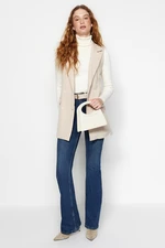 Trendyol Stone Back Lacing Detail Lined Woven Vest