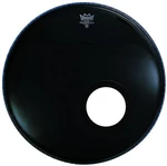 Remo P3-1022-ES Powerstroke 3 Ebony Bass 22" Noir Peaux de résonance