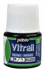 Barva na sklo Vitrail 45ml – 37 modrá kobaltová