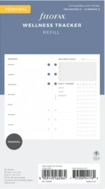 Wellness plánování Filofax (osobní)