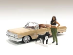 "Lowriderz" Figurine IV and a Dog for 1/24 Scale Models by American Diorama