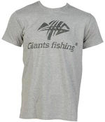 Giants fishing tričko pánské šedé camo logo - m