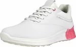 Ecco S-Three Womens Golf Shoes White/Bubblegum 42 Calzado de golf de mujer