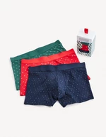 Celio Boxer Shorts in a Gift Box, 3 Pieces - Men's