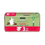 MUUMI BABY 3 Midi 5–8 kg eko pleny 25 ks