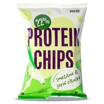 BIG BOY Proteinové chipsy s příchutí jarní cibulky a smetany 50 g