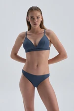 Dagi Marine triangle-covered bikini top