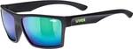 UVEX LGL 29 Black Mat/Mirror Green Lifestyle okulary