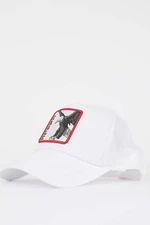 DEFACTO Men Embroidered Cotton Cap Hat
