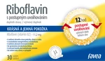 Favea Riboflavin Tablety s postupným uvolňováním 30 tablet