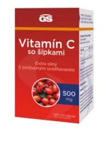 GS Vitamín C 500 so šípkami 100+20 tabliet