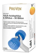 Pro-Ven Adult Acidophilus & Bifidus 50 Billion 14 kapsúl