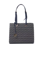 Orsay Dark Blue Women's Patterned Handbag - Women's