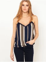 Dark Blue Striped Top CAMAIEU - Women