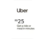 Uber R$25 BR Gift Card