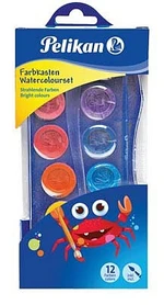 Barvy vodové ECO Pelikan 12 barev