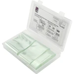 TRU COMPONENTS TC-6793932 zmršťovacia bužírka na akumulátory, bez lepidla priehľadná   Pomer zmrštenia:2:1 3 dielov