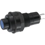 Miyama DS-256, BL tlačidlový spínač 125 V/AC 3 A 1x vyp/zap s aretáciou  (Ø x d) 15 mm x 32 mm  1 ks