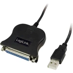 LogiLink USB 1.1 prepojovací kábel [1x USB 1.1 zástrčka A - 1x D-SUB zásuvka 25-pólová] UA0054