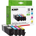 KMP Ink set náhradný Canon PGI-580 XXL, CLI-581 XXL kompatibilná  čierna, zelenomodrá, purpurová, žltá C110V 1576,0205