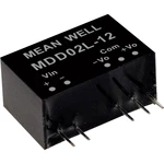 Mean Well MDD02M-09 DC / DC menič napätia, modul   111 mA 2 W Počet výstupov: 2 x
