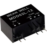 Mean Well MDD02N-05 DC / DC menič napätia, modul   200 mA 2 W Počet výstupov: 2 x