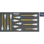 Hazet  163-222/13 inbus, štvorzub (XZN) súprava nástrčných kľúčov a bitov     13-dielna 1/2" (12.5 mm)