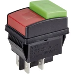 TRU COMPONENTS TC-R13-537A B/R/G tlačidlo 250 V/AC 10 A 2x vyp/zap s aretáciou    1 ks