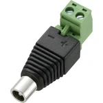TRU COMPONENTS DC12-F nízkonapäťový konektor zásuvka, rovná 5.5 mm 5.5 mm 2.1 mm 1 ks